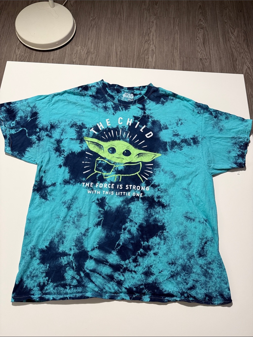 Star Wars Shirt The Child Force is Strong Tie Dye Large Size 2X - Picture 1 of 9